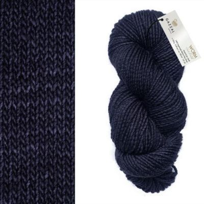 GAZZAL Worm (3848) 100%  шерсть мериноса супервош 150 г / 120 м