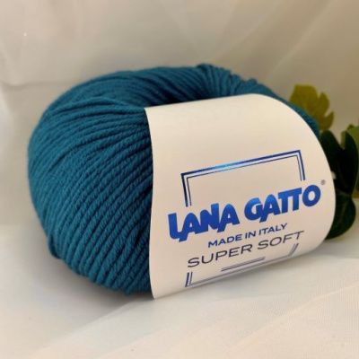 Lana Gatto Super Soft (14636) 100% меринос экстрафайн 50 г/125 м