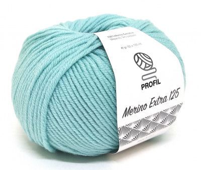 Merino 125 ( 6072 тиффани) 100% меринос экстрафайн 50 г/125 м